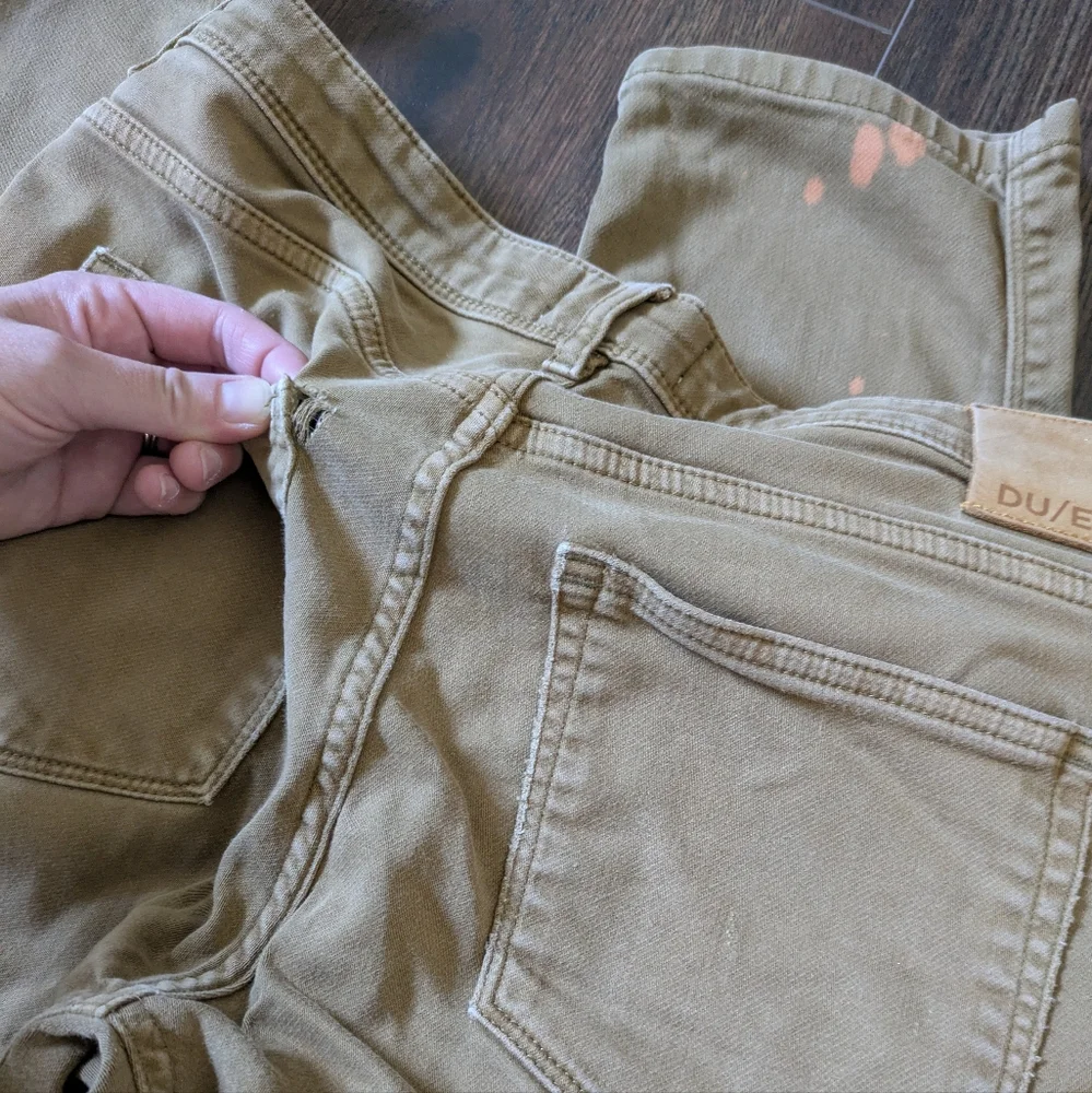 Du/er‎ Pants Mens Slim Fit 5 Pocket Pants Size 29x30 Gorpcore Casual Stretch